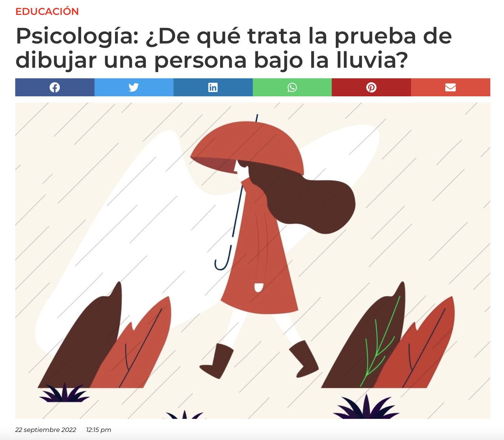 captura de pantalla noticia