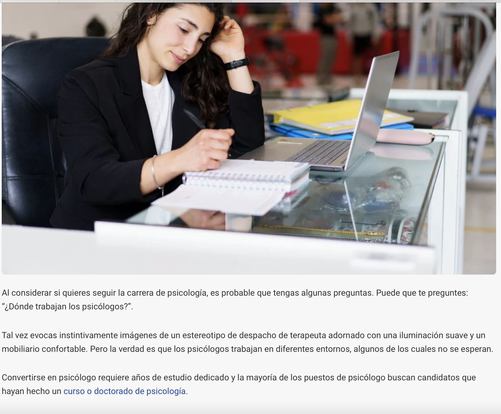 captura de pantalla nota