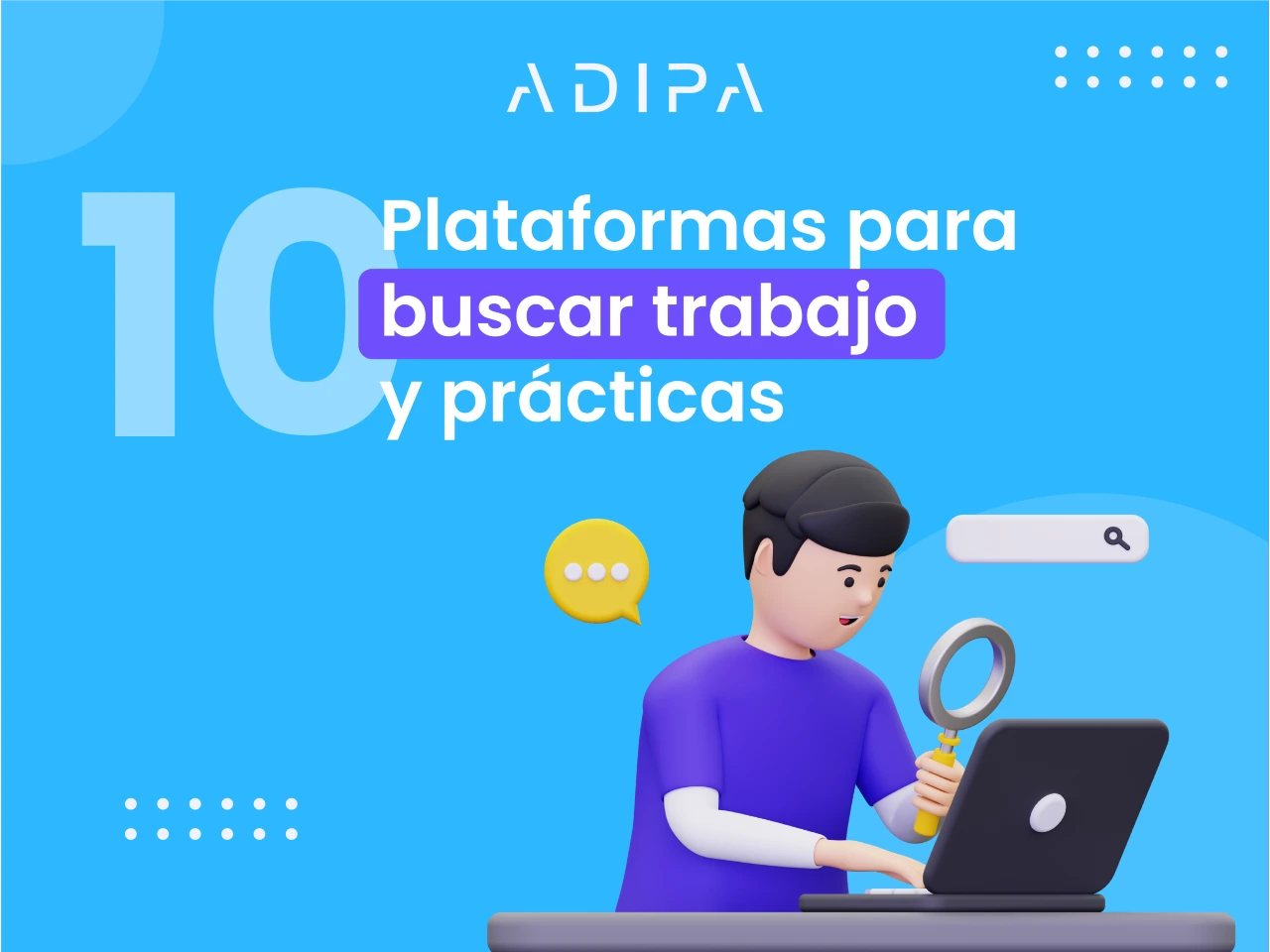 10 plataformas para buscar trabajo y prácticas