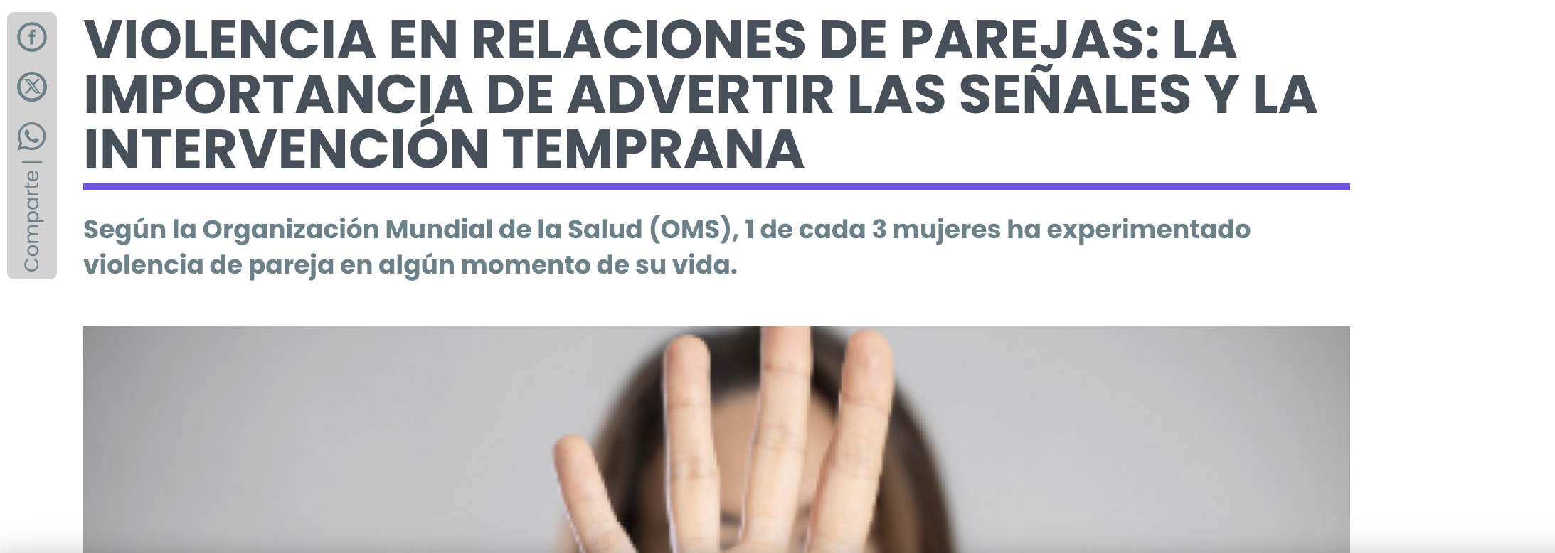 violencia de parejas