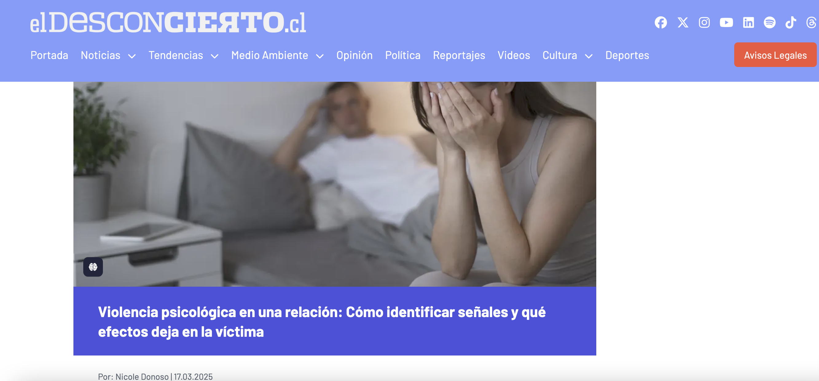 Violencia psicológica