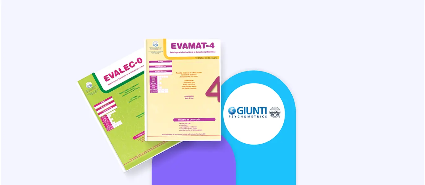 Acreditación Oficial Baterías Pedagógicas EVALEC y EVAMAT 4.0
