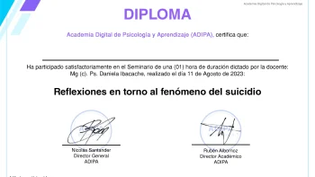 Reflexiones en torno al fenómeno del suicidio